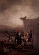 Francisco de Goya Wanderkomodianten Germany oil painting artist